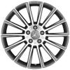 AMG 14 Spoke [205-19] Himalaya Grey with High Sheen Wheel Img 1