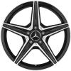 AMG 5 Spoke [205-18] Gloss Black with High Sheen Wheel Img 1