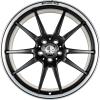 AMG 5 Twin Spoke [205-20] Matt Black with High Sheen Rim Edge (Forged) Wheel Img 1