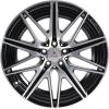 AMG 10 Spoke [206-20] Matt Black with High Sheen Rim Edge Wheel Img 1