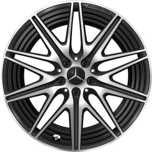 AMG 10 Double Spoke [206-20] Matt Black Alloy Wheel - Sizes 20in