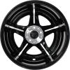 AMG 5 Twin Spoke [206-18] Gloss Back with High Sheen Wheel Img 3