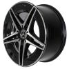 AMG 5 Twin Spoke [206-18] Gloss Back with High Sheen Wheel Img 2