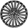 AMG Multispoke [206-19] Gloss Back with High Sheen Wheel Img 1