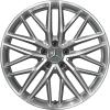 Mercedes Cross Spoke [206-19] Himalaya Grey with High Sheen Wheel Img 1