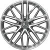 Mercedes Cross Spoke [206-19] Himalaya Grey with High Sheen Wheel Img 1