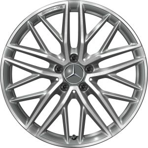 AMG Cross Spoke [206-19] Himalaya Grey with High Sheen Alloy Wheel - Sizes 19in