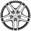 AMG 5 Twin Spoke [207-18] Himalaya Grey with High Sheen Wheel Img 1