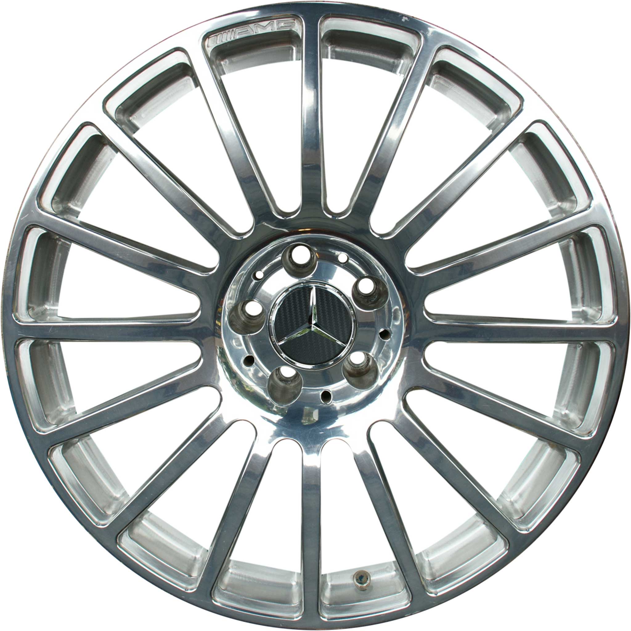 AMG 16 Spoke [209-19] Standard Silver with High Sheen (Forged) Alloy Wheel Product Image #1