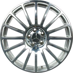 19" AMG 16 Spoke [209-19] Standard Silver with High Sheen (Forged) alloy wheel