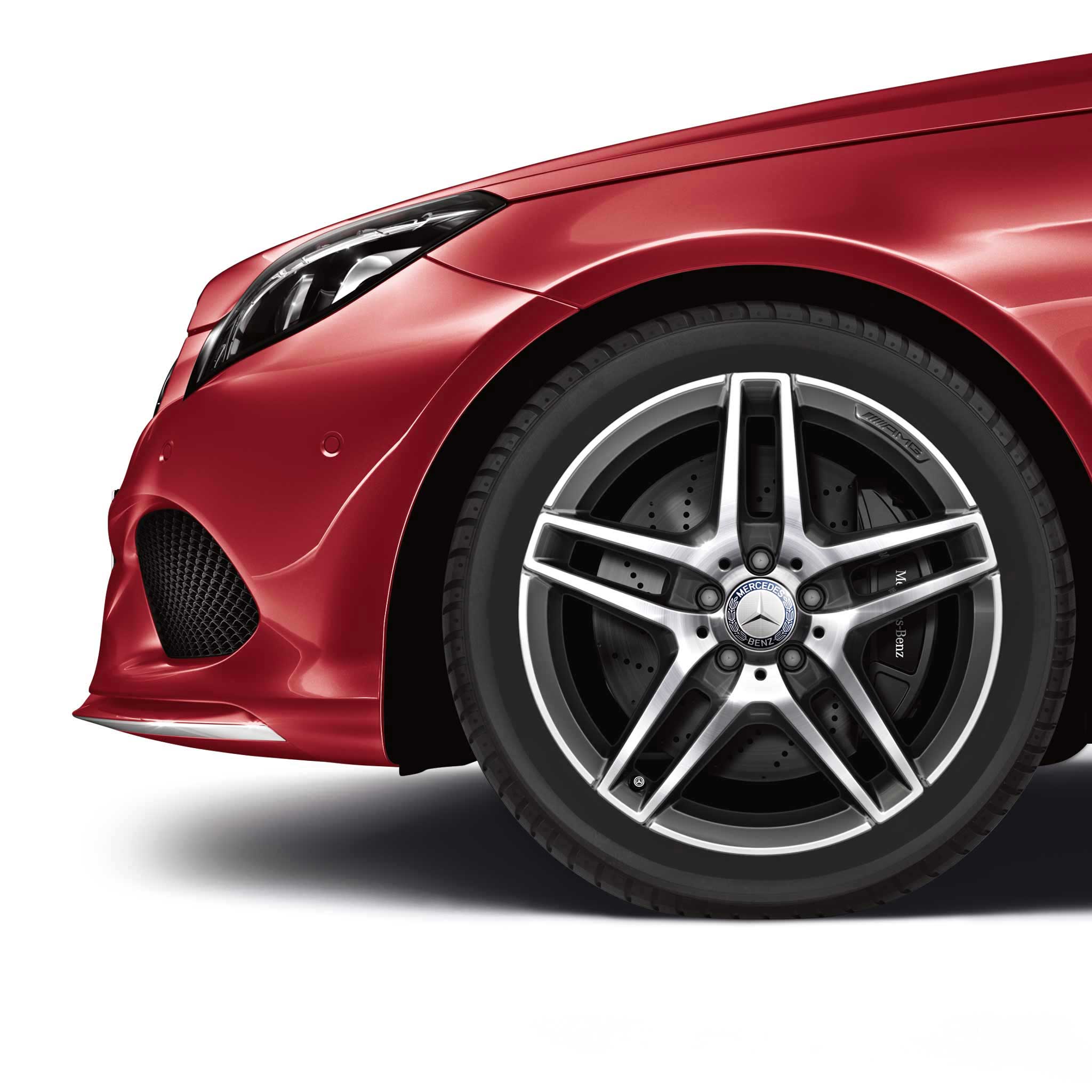 AMG 5 Twin Spoke [212-18] Himalaya Grey with High Sheen Alloy Wheel Product Image #4