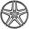 AMG 5 Twin Spoke [212-19] Himalaya Grey with High Sheen Wheel Img 1