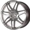 AMG 7 Twin Spoke [212-19] Standard Silver with High Sheen Wheel Img 2