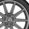 AMG 10 Spoke [212-19] Matt Himalaya Grey with High Sheen Rim Edge Wheel Img 2