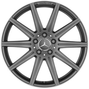 19" AMG 10 Spoke [212-19] Matt Himalaya Grey with High Sheen Rim Edge alloy wheel