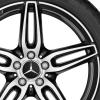 AMG 5 Twin Spoke [213-19] Gloss Black with High Sheen Wheel Img 2