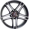 Mercedes 5 Twin Spoke [213-20] Matt Black with High Sheen Wheel Img 1