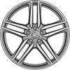 Mercedes 5 Twin Spoke [213-20] Matt Himalaya Grey with High Sheen Wheel Img 1