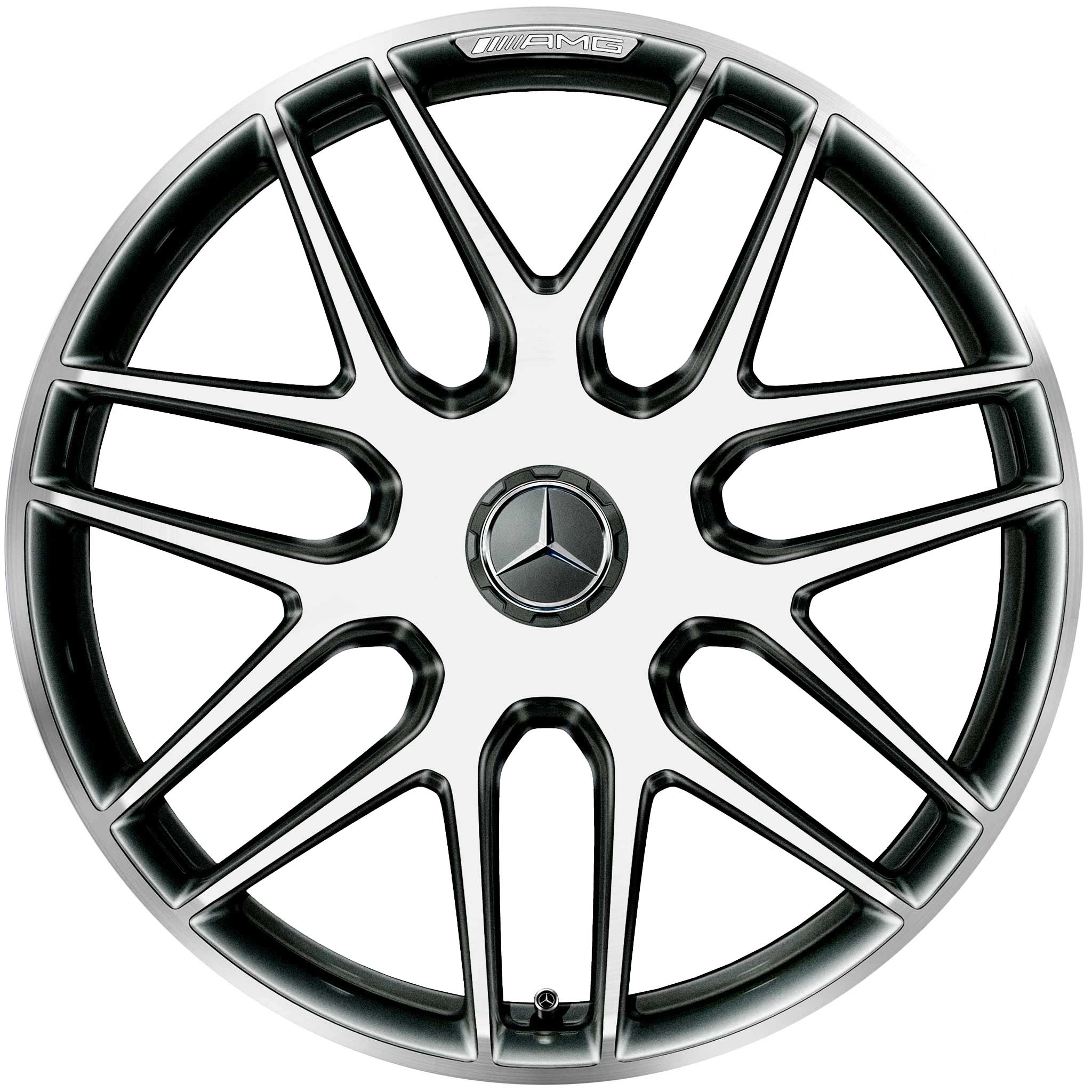 Mercedes Cross Spoke [213-20] Clear Lacquer with High Sheen (Forged) Alloy Wheel Product Image #1