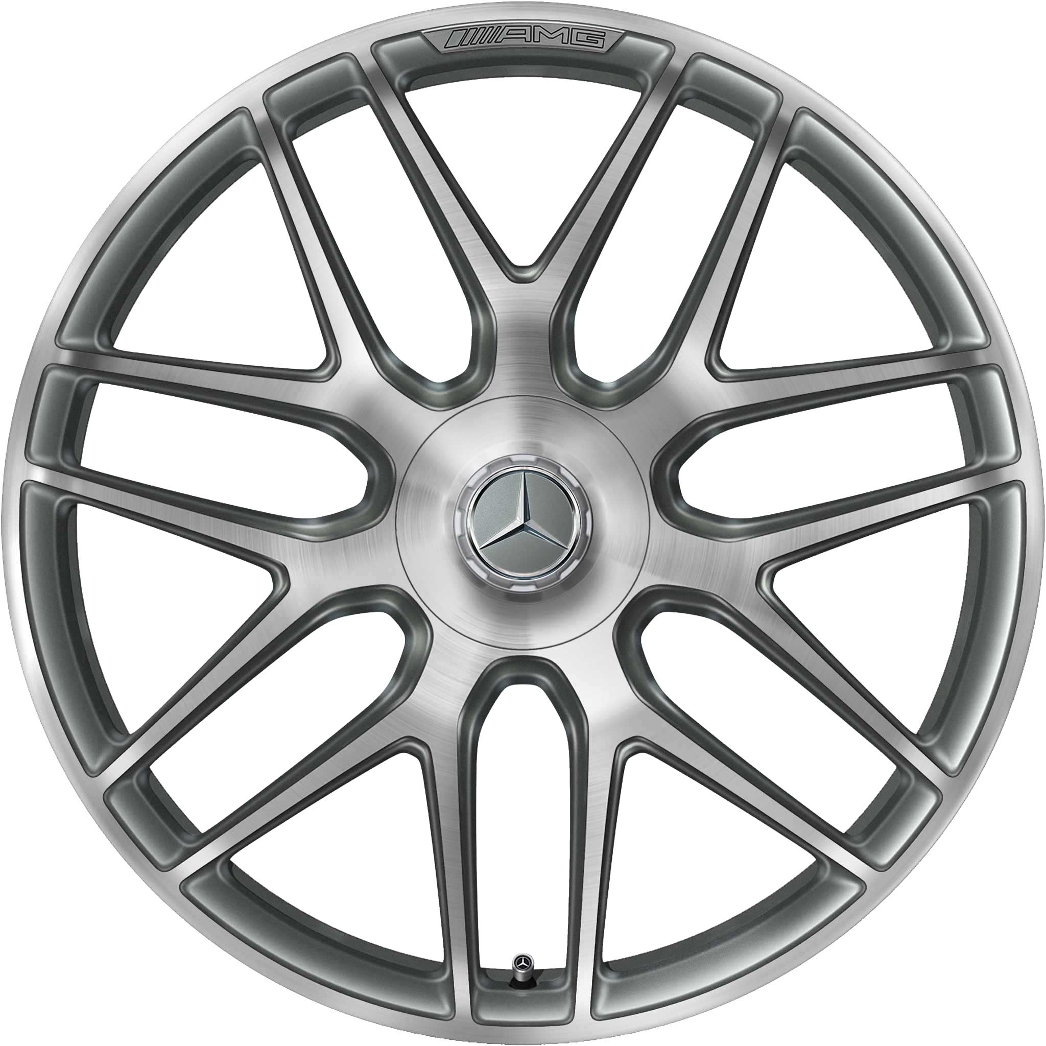 Mercedes Cross Spoke [213-20] Himalaya Grey with High Sheen (Forged) Alloy Wheel Product Image #1