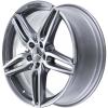 Mercedes 5 Twin Spoke [213-19] Himalaya Grey with High Sheen Wheel Img 2