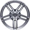 Mercedes 5 Twin Spoke [213-19] Himalaya Grey with High Sheen Wheel Img 1