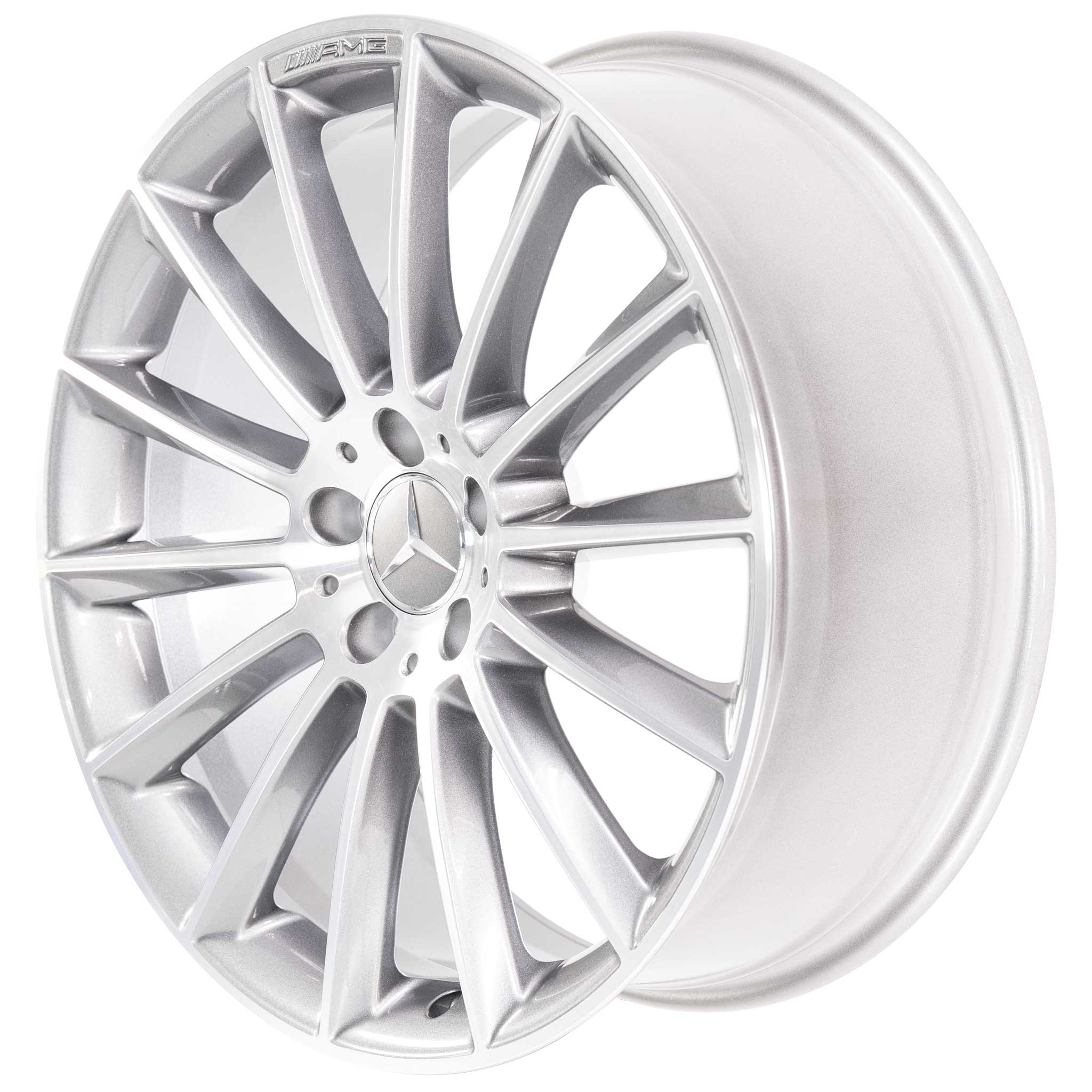 AMG Multispoke [213-20] Himalaya Grey with High Sheen Alloy Wheel Product Image #2