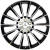 Mercedes Multispoke [213-20] Gloss Back with High Sheen Wheel Img 1