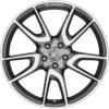 Mercedes 5 Twin Spoke [213-20] Himalaya Grey with High Sheen Wheel Img 1