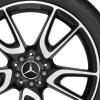Mercedes 5 Twin Spoke [213-20] Gloss Back with High Sheen Wheel Img 2