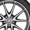 Mercedes 10 Spoke [213-19] Himalaya Grey with High Sheen Wheel Img 2