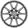 Mercedes 10 Spoke [213-19] Himalaya Grey with High Sheen Wheel Img 1