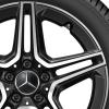 AMG 5 Double Spoke [213-18] Gloss Back with High Sheen Wheel Img 2