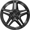 AMG 5 Double Spoke [213-18] Gloss Black Wheel Img 1