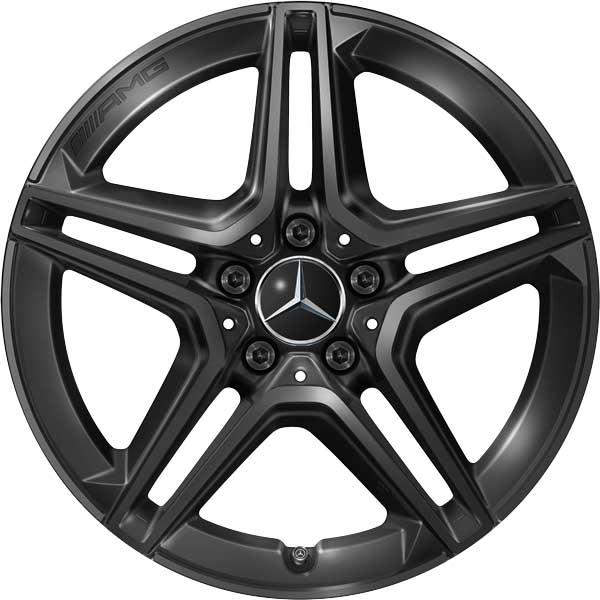 AMG 5 Double Spoke [213-18] Gloss Black Alloy Wheel Product Image #1