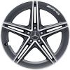 AMG 5 Double Spoke [213-20] Tantalite Grey with High Sheen Wheel Img 1