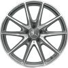 AMG 10 Spoke [213-19] Himalaya Grey with High Sheen Wheel Img 1