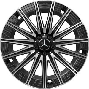 AMG Multispoke [214-21] Gloss Back with High Sheen Alloy Wheel - Sizes 21in