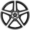 AMG 5 Spoke [218-18] Gloss Black with High Sheen Wheel Img 1