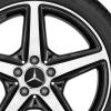 AMG 5 Spoke [218-18] Gloss Black with High Sheen Wheel Img 2