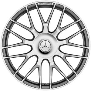 19" AMG Cross Spoke [218-19] Himalaya Grey with High Sheen (Forged) alloy wheel