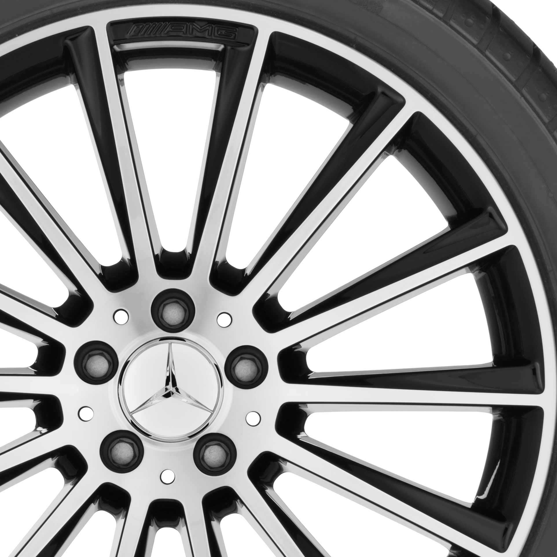 AMG Multispoke [222-20] Gloss Black with High Sheen Alloy Wheel Product Image #2