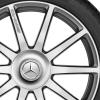 AMG 10 Spoke [222-20] Himalaya Grey with High Sheen (Forged) Wheel Img 2