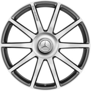 AMG 10 Spoke [222-20] Himalaya Grey with High Sheen (Forged) Alloy Wheel - Sizes 20in