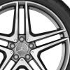 AMG 5 Twin Spoke [222-20] Himalaya Grey with High Sheen (Forged) Wheel Img 2
