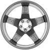 AMG 5 Spoke [222-20] Himalaya Grey with High Sheen Wheel Img 3