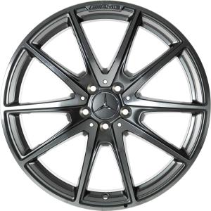 AMG 10 Spoke [222-20] Himalaya Grey with High Sheen Alloy Wheel - Sizes 20in