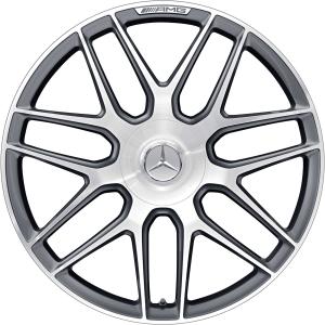 AMG Cross Spoke [222-20] Himalaya Grey with High Sheen (Forged) Alloy Wheel - Sizes 20in