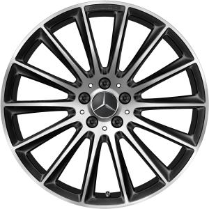 AMG Multispoke [223-20] Gloss Back with High Sheen Alloy Wheel - Sizes 20in