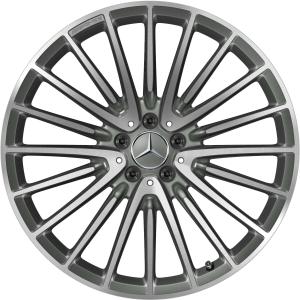 AMG Multispoke [223-21] Himalaya Grey with High Sheen Alloy Wheel - Sizes 21in